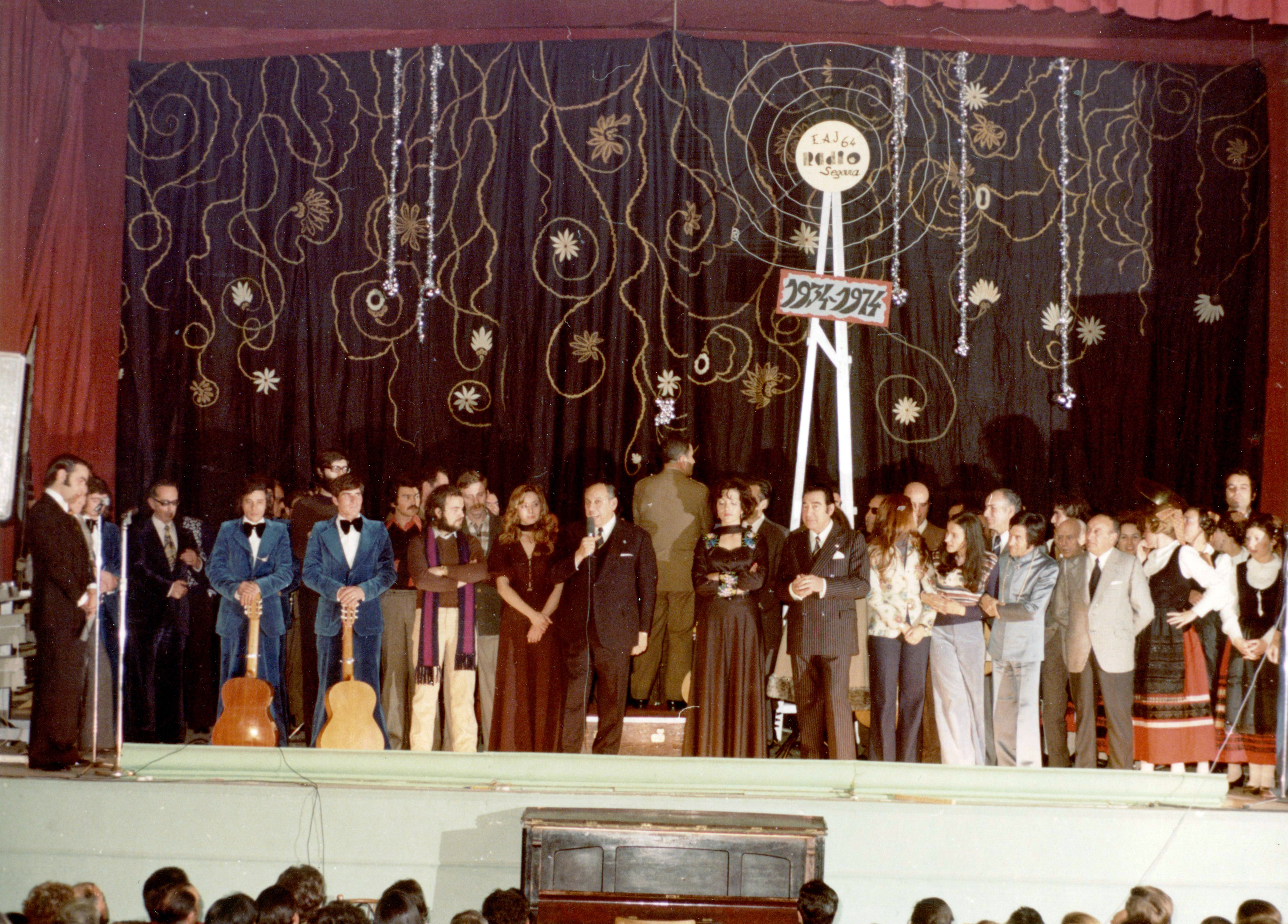 FESTIVAL CON MOTIVO DEL CUARENTA ANIVERSARIO. 1974